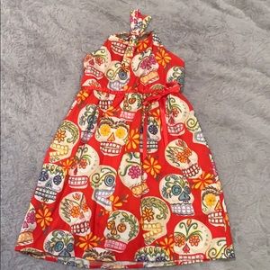 Sugar skull girls dress